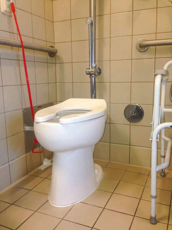 Handicap Toilet Installation