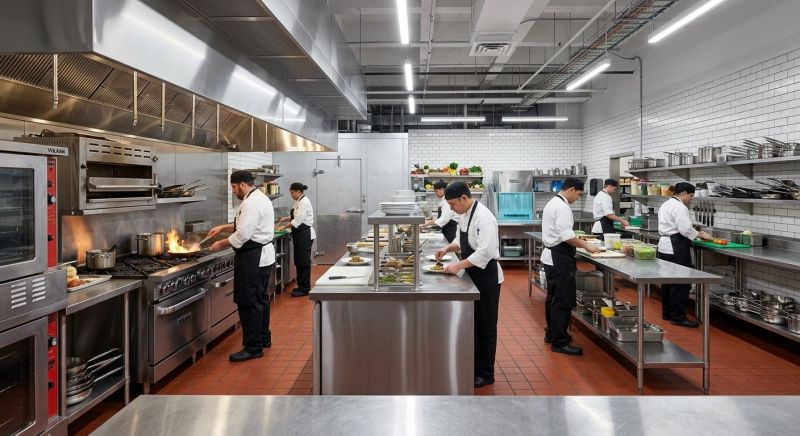 Commercial Kitchen Remodeling project example